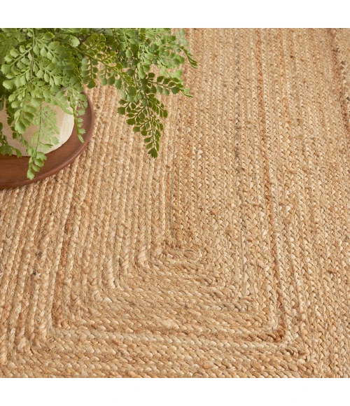 Nourison Natural Jute Natural NJT03 6 ft. X 9 ft. Rect. Rug