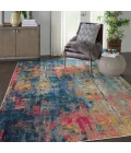 Nourison Celestial Area Rug CES09-Blue/Yellow
