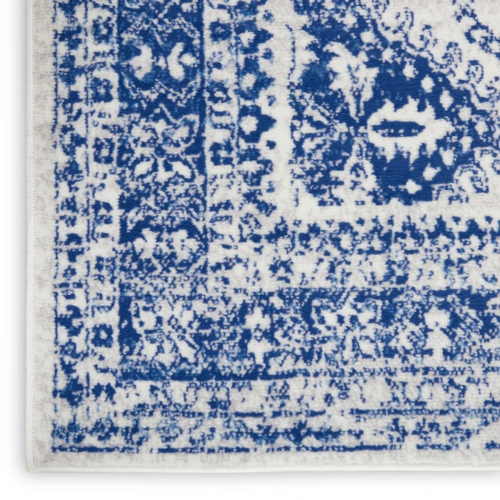Nourison Whimsicle Area Rug WHS15-Ivory Navy
