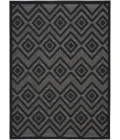 Nourison Versatile Area Rug NRV01 Charcoal/Black