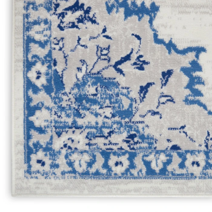 Nourison Whimsicle Area Rug WHS14-Ivory Blue