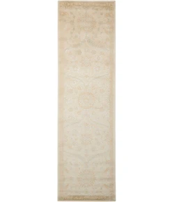 Nourison Home Luminance LUM04 Cream Mint 2 ft. 3 in. X 8 ft. Area Rug