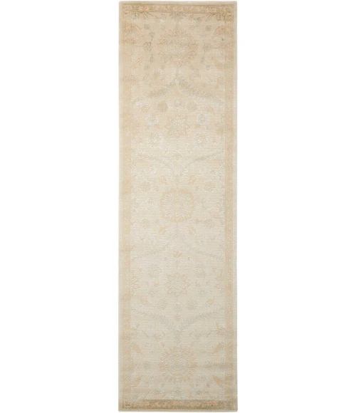 Nourison Luminance Runner Area Rug LUM04-Cream/Mint