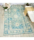 Nourison Home Madera Blue MAD03 6ft.6in. x 9ft.6in. Rect. Rug