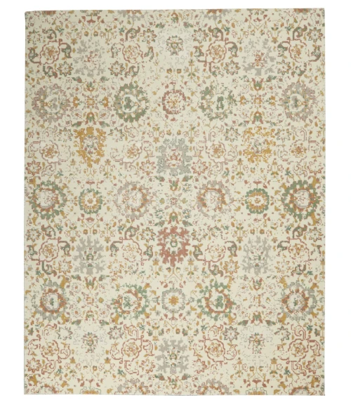 Nourison Twilight Area Rug TWI13 Ivory/Multi 8'6" x 11'6"
