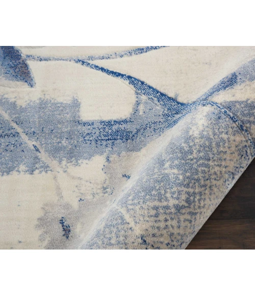 Nourison Somerset Area Rug ST18-Ivory/Blue