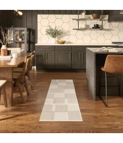 Nourison Home Nordic NRC09 Ivory Taupe 2 ft. X 6 ft. Area Rug
