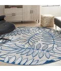 Nourison Aloha Area Rug ALH18-Ivory/Navy