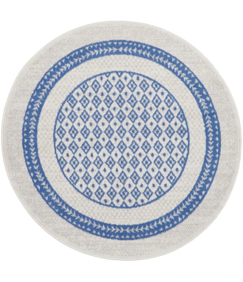Nourison Whimsicle Area Rug WHS13-Ivory Blue