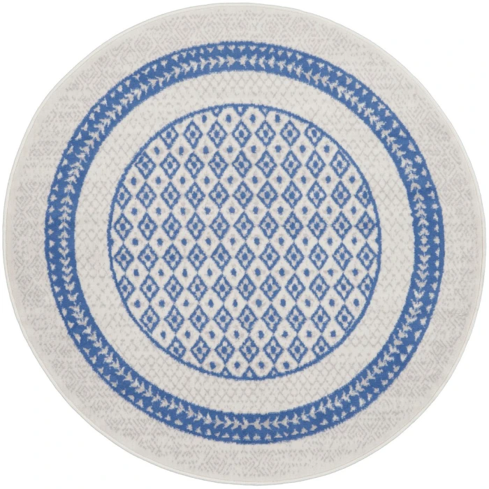 Nourison Whimsicle Area Rug WHS13-Ivory Blue