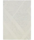 DKNY Pure Patterns Ivory Grey PRN01 4 ft. X 6 ft. Rect. Rug