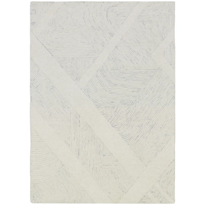 DKNY Pure Patterns Ivory Grey PRN01 4 ft. X 6 ft. Rect. Rug