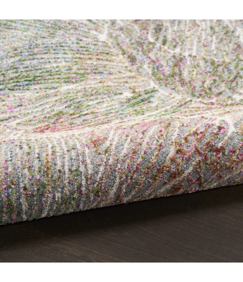 Nourison Home Vintage Harmony Green VHH04 5ft.3in. x 7ft.6in. Rect. Rug