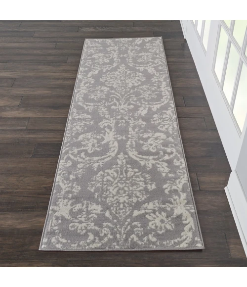Nourison Jubilant Runner Area Rug JUB09-Grey