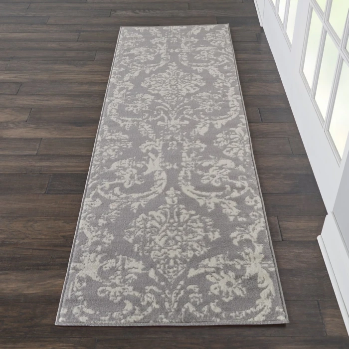 Nourison Jubilant Runner Area Rug JUB09-Grey