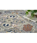 Nourison Allur Grey ALR03 9 ft. X 12 ft. Rectangle Rug