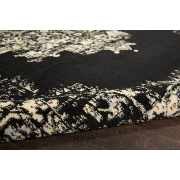 Nourison Grafix Area Rug GRF14-Black
