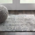 Nourison Prismatic Area Rug PRS12 Silver Grey 2'3" x 3'