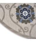 Nourison Aloha Area Rug ALH19 Grey/Blue