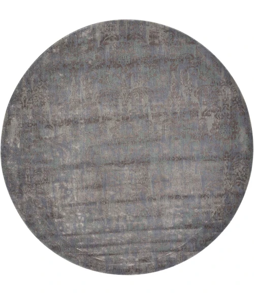 Nourison Twilight Round Area Rug TWI05 Slate 8' Round