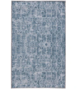 Nourison Home New Concept Washables SR107 Blue Grey 2 ft. X 3 ft. 9 in. Area Rug