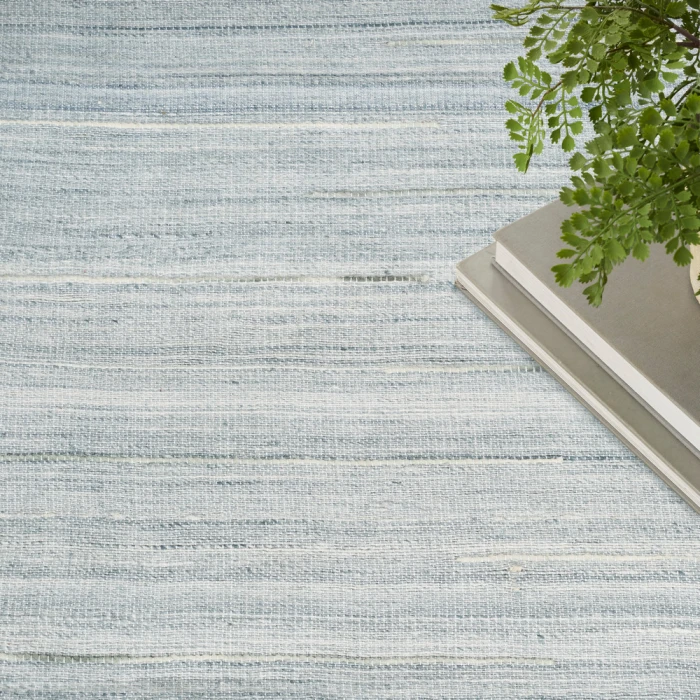 Nourison Interweave Area Rug IWV01 Light Blue