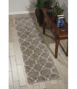 Nourison Home Amore AMOR2 Stone 2 ft. 2 in. X 10 ft. Area Rug