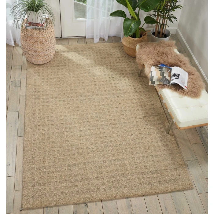 Nourison Marana Taupe MNN01 4 ft. X 6 ft. Rect. Rug