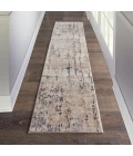 Nourison Quarry Beige Grey QUA01 8 ft. Rect. Rug