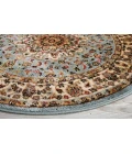Nourison Delano Blue DEL04 3ft.4in. x Round Rug