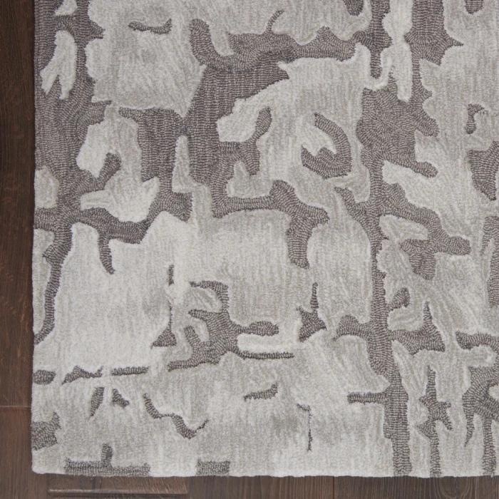 Nourison Symmetry Area Rug SMM03-Ivory/Taupe