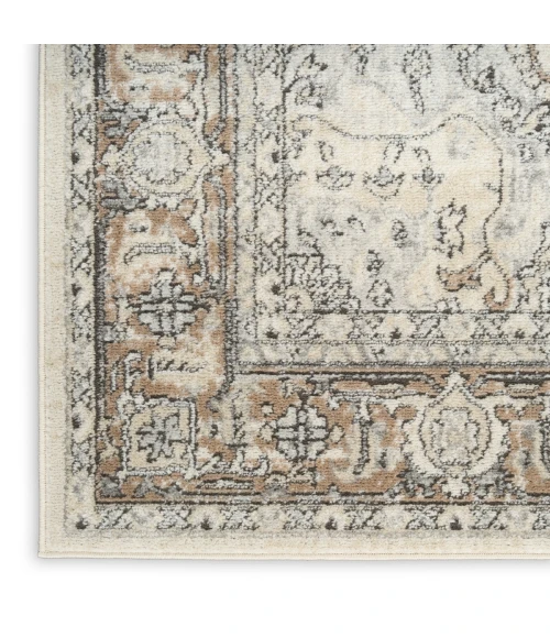 Nourison Quarry Ivory Grey Taupe QUA18 10 ft. Rect. Rug