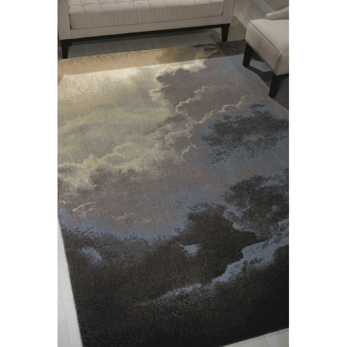 Nourison Twilight Area Rug TWI18 Storm 5'6" x 8'
