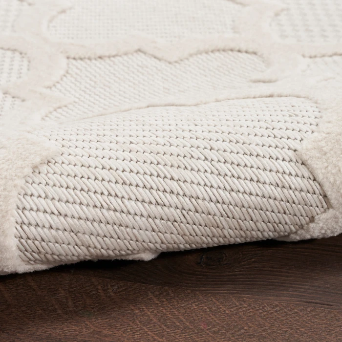 Nourison Easy Care Area Rug NES01 Ivory/White