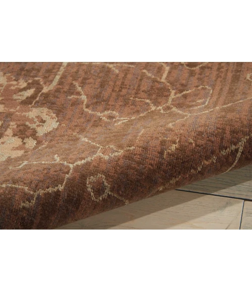 Nourison Silken Allure Area Rug SLK08-Chocolate