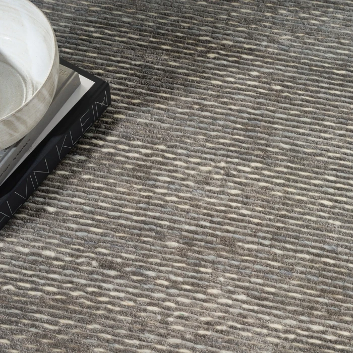 Calvin Klein Valley Grey VLL01 10 ft. X 14 ft. Rect. Rug