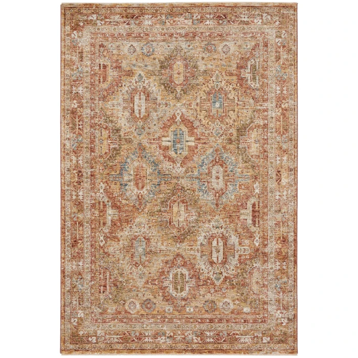 Nourison Sahar Rust SHR01 5 ft. X 8 ft. Rect. Rug