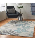 Nourison Tranquil Area Rug TRA01-Ivory/Light Blue