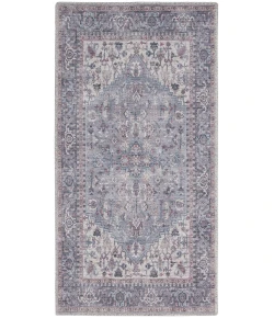 Nourison Home New Concept Washables SR101 Grey 2 ft. X 3 ft. 9 in. Area Rug