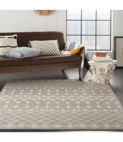 Nourison Home Grafix GRF37 Grey 5 ft. 3 in. X 7 ft. 3 in. Area Rug