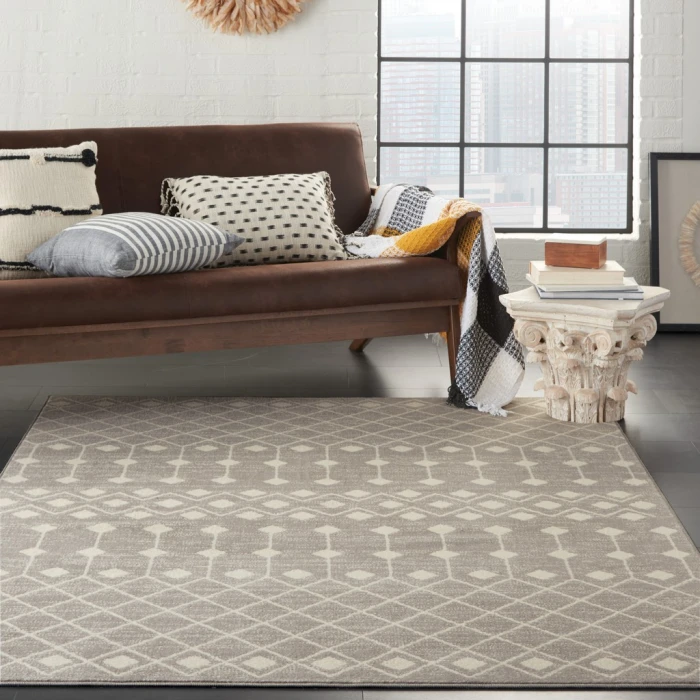 Nourison Grafix Area Rug GRF37-Grey