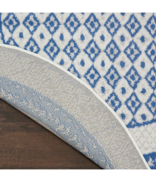 Nourison Whimsicle Area Rug WHS13-Ivory Blue