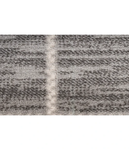 Nourison Serenity Home Grey Ivory SRH05 2 ft. 2 in. X 7 ft. 6 in. Rectangle Rug