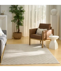 Nourison Home Serenity Home SRH10 Beige 6 ft. X 9 ft. Area Rug