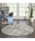Nourison Jubilant Round Area Rug JUB12-Grey