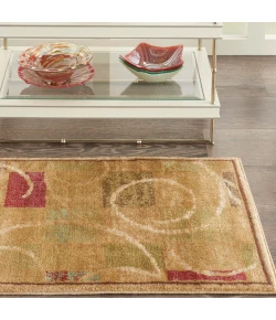 Nourison Home Expressions XP01 Beige 2 ft. X 2 ft. 9 in. Area Rug