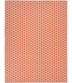 Nourison Home Twist Reversible TWS01 Coral 10 ft. X 14 ft. Area Rug