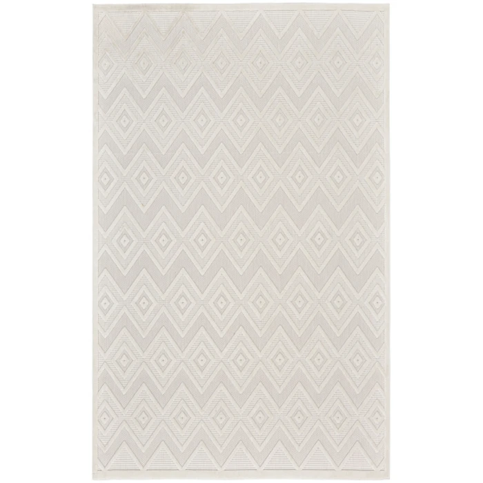 Nourison Versatile Ivory White NRV01 10 ft. X 14 ft. Rectangle Rug