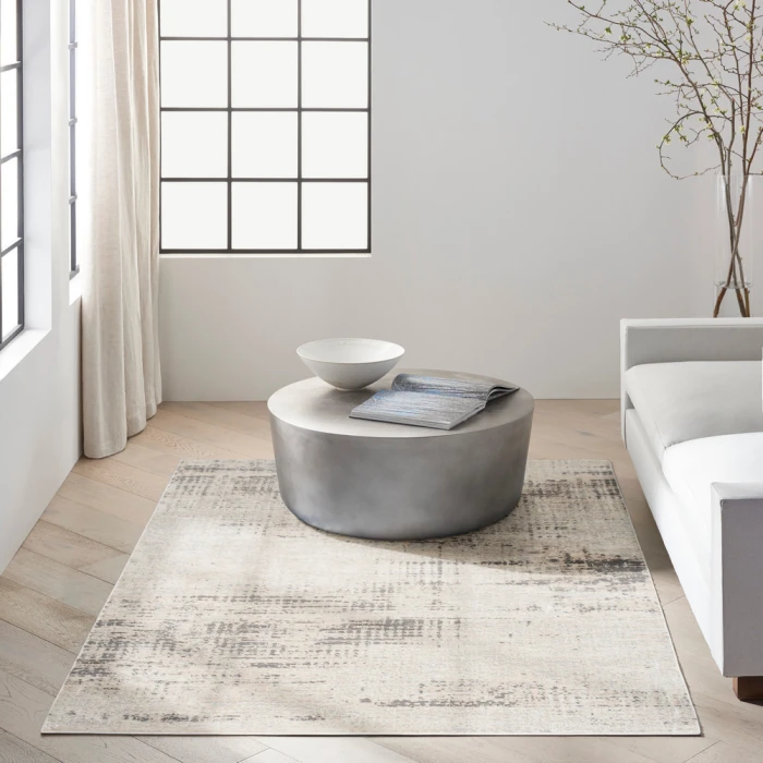 Calvin Klein Rush Area Rug CK953 Ivory Beige