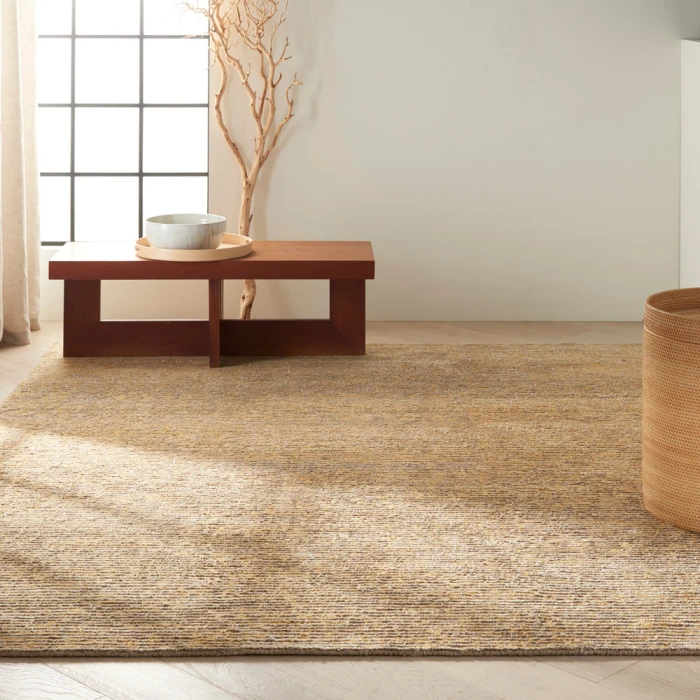 Calvin Klein Home Mesa Area Rug MSA01 Fossil